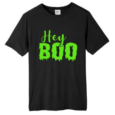 Hey Boo Halloween Costume Gift Tall Fusion ChromaSoft Performance T-Shirt