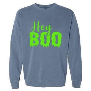 Hey Boo Halloween Costume Gift Garment-Dyed Sweatshirt