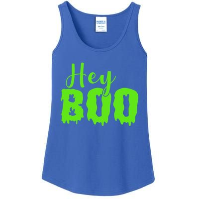 Hey Boo Halloween Costume Gift Ladies Essential Tank