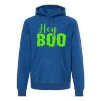 Hey Boo Halloween Costume Gift Premium Hoodie