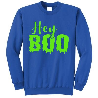 Hey Boo Halloween Costume Gift Tall Sweatshirt