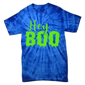 Hey Boo Halloween Costume Gift Tie-Dye T-Shirt