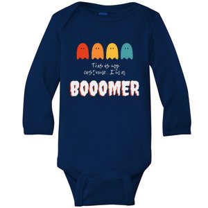 Halloween Boomer Baby Long Sleeve Bodysuit