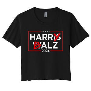 Harry Balz Women's Crop Top Tee