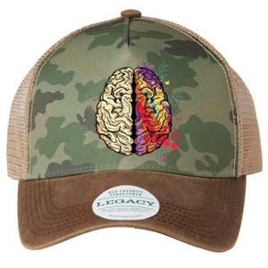 Human Brain Legacy Tie Dye Trucker Hat