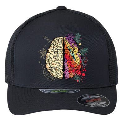 Human Brain Flexfit Unipanel Trucker Cap