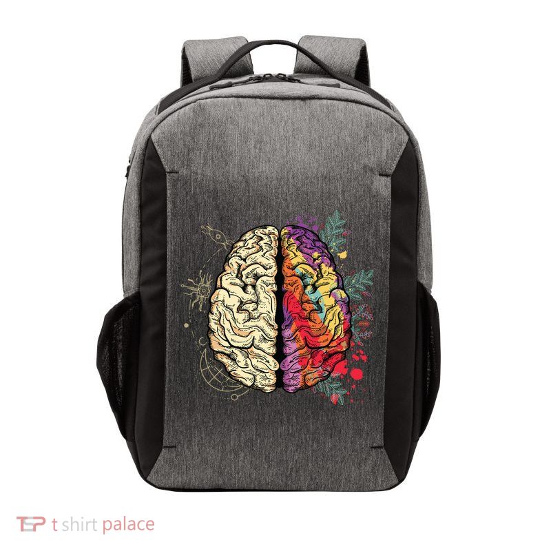 Human Brain Vector Backpack