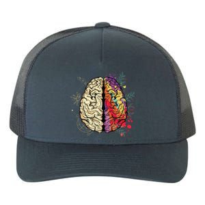 Human Brain Yupoong Adult 5-Panel Trucker Hat