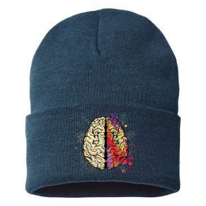 Human Brain Sustainable Knit Beanie