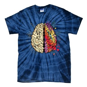 Human Brain Tie-Dye T-Shirt