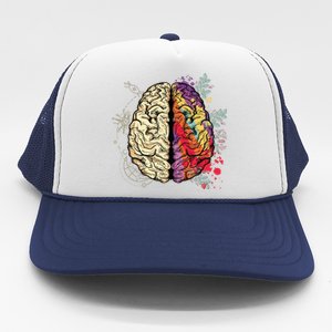 Human Brain Trucker Hat