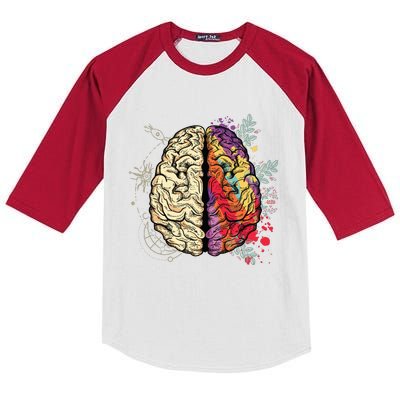 Human Brain Kids Colorblock Raglan Jersey