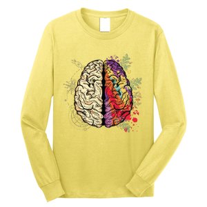 Human Brain Long Sleeve Shirt