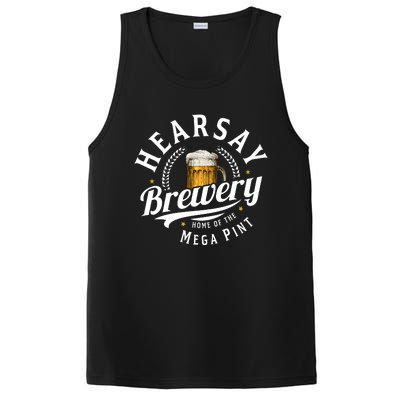 Hearsay Brewery Home Of The Mega Pint Beer Funny Johnny Depp PosiCharge Competitor Tank