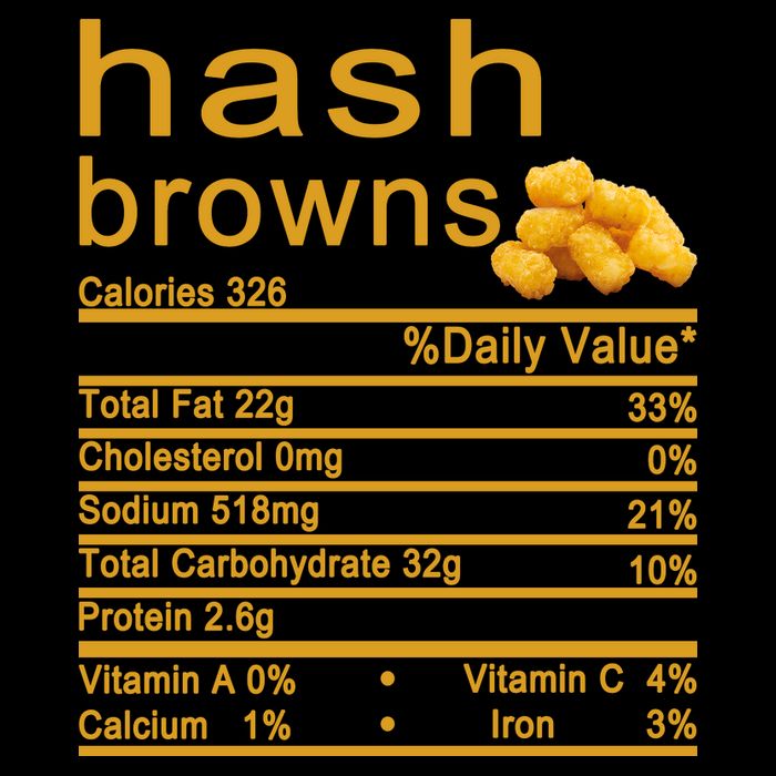Hash Browns Cropped Pullover Crew