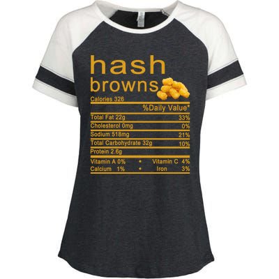 Hash Browns Enza Ladies Jersey Colorblock Tee