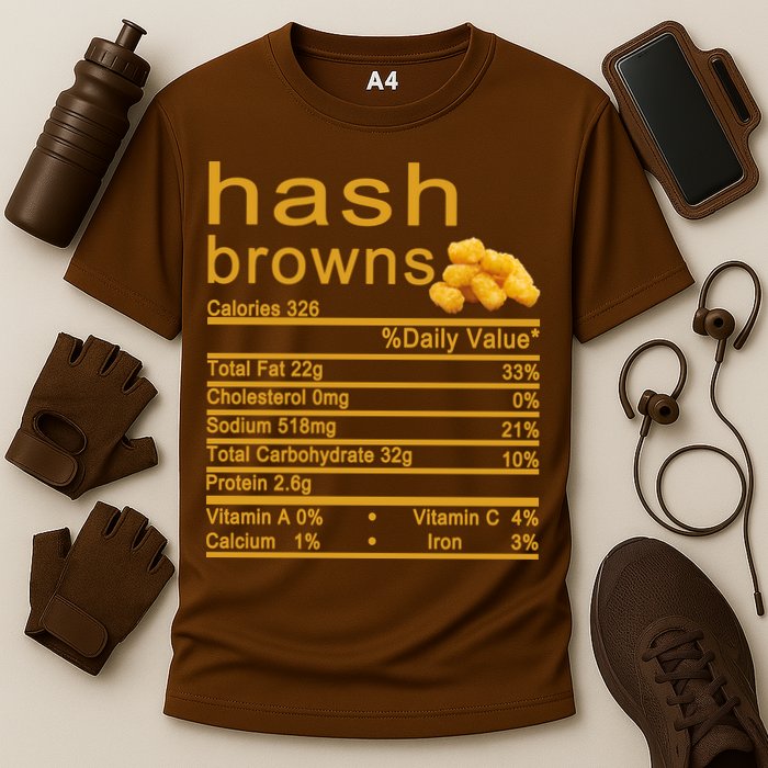 Hash Browns Cooling Performance Crew T-Shirt