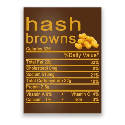 Hash Browns Poster