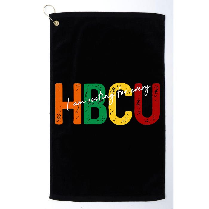 HBCU Black History Month I'm Rooting For Every HBCU Grad. Golf Towel