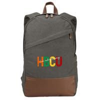 HBCU Black History Month I'm Rooting For Every HBCU Grad. Cotton Canvas Backpack