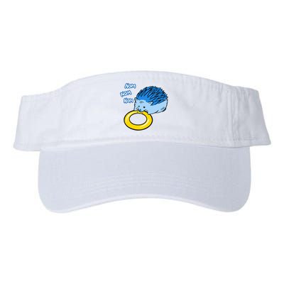 Hungry Blue Hedgehog Valucap Bio-Washed Visor