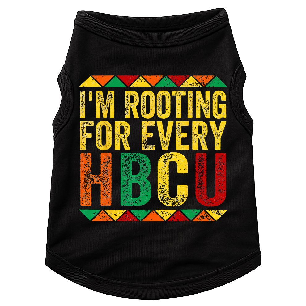 HBCU Black History Month Im Rooting For Every HBCU Doggie Tank