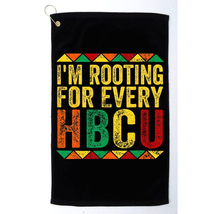 HBCU Black History Month Im Rooting For Every HBCU Golf Towel