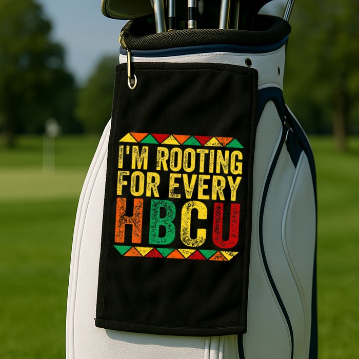 HBCU Black History Month Im Rooting For Every HBCU Golf Towel