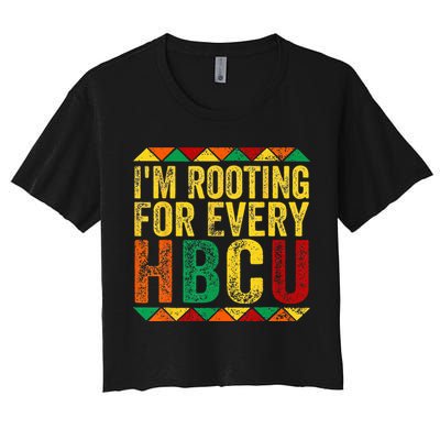 HBCU Black History Month Im Rooting For Every HBCU Crop Top
