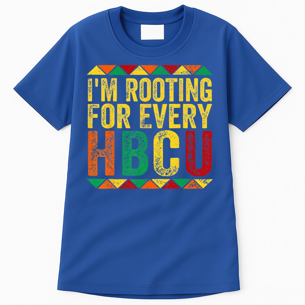 HBCU Black History Month Im Rooting For Every HBCU Tall T-Shirt