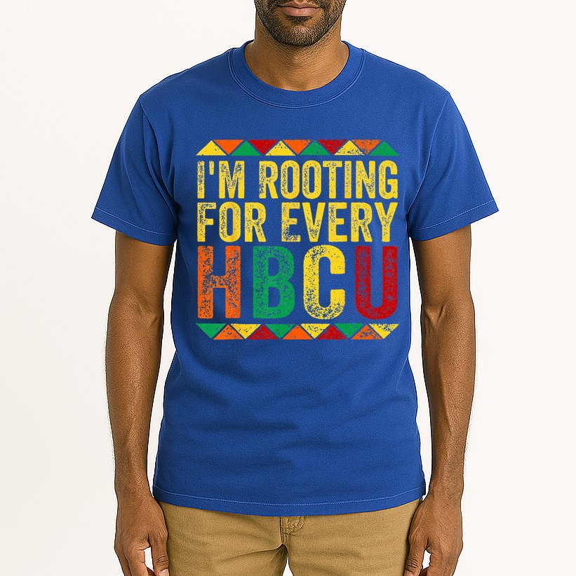 HBCU Black History Month Im Rooting For Every HBCU Tall T-Shirt