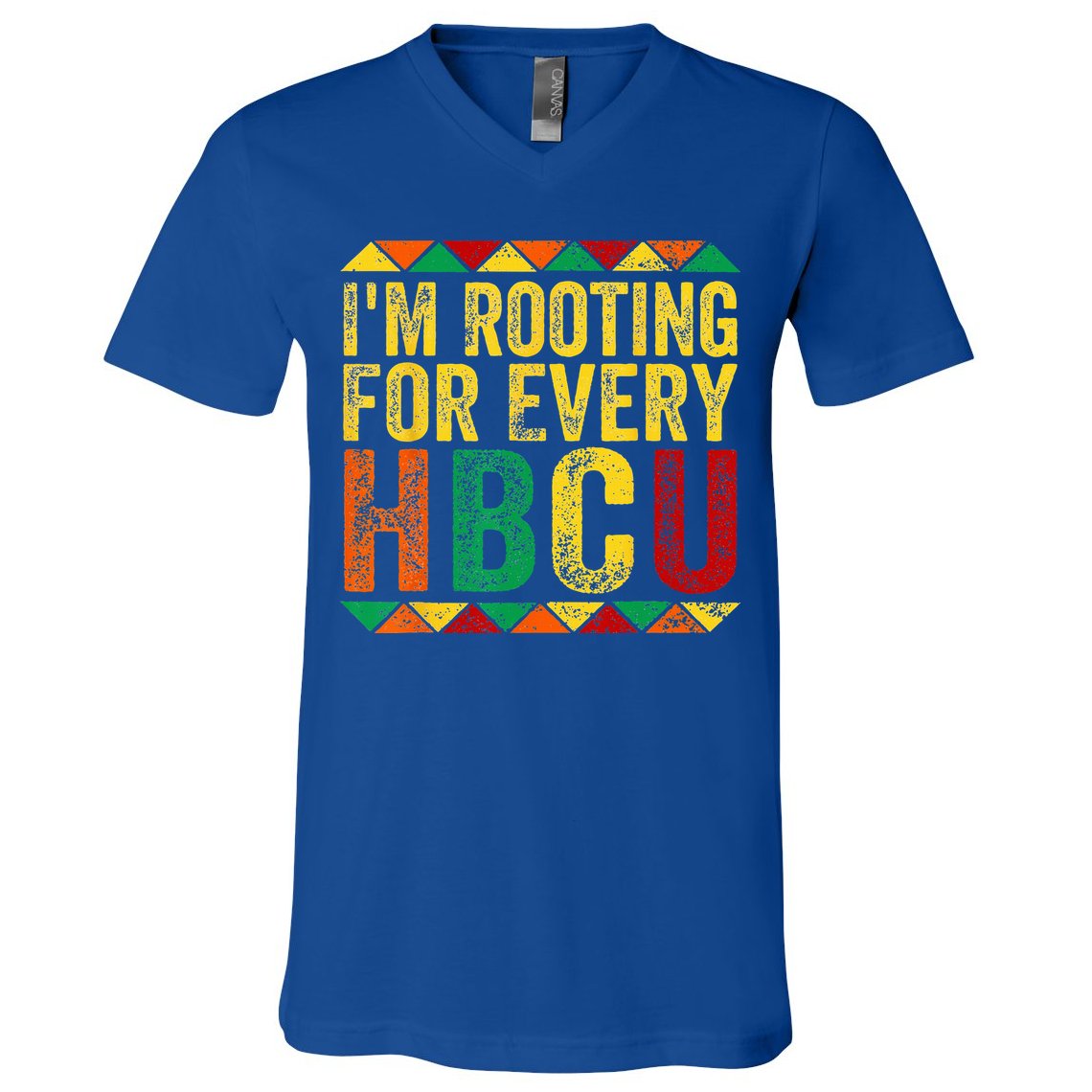 HBCU Black History Month Im Rooting For Every HBCU V-Neck T-Shirt