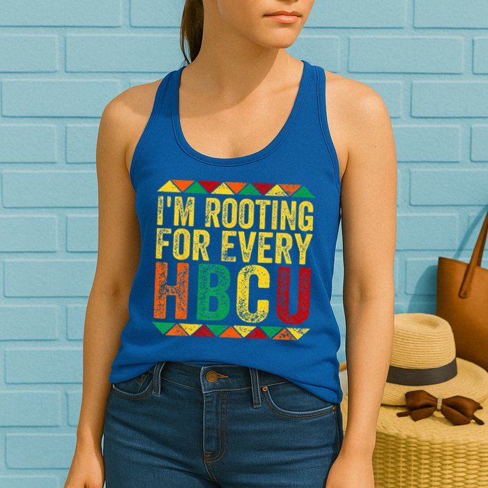 HBCU Black History Month Im Rooting For Every HBCU Womens Tank Top