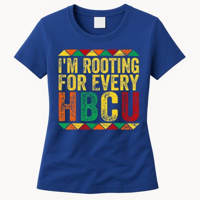 HBCU Black History Month Im Rooting For Every HBCU Womens T-Shirt