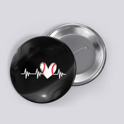 Heart Baseball Heartbeat Love Button