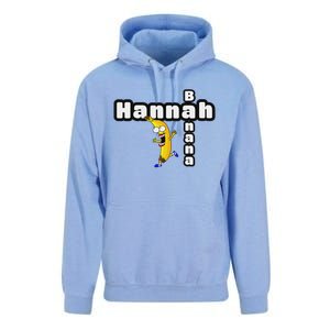 Hannah Banana Hannah Name Unisex Surf Hoodie