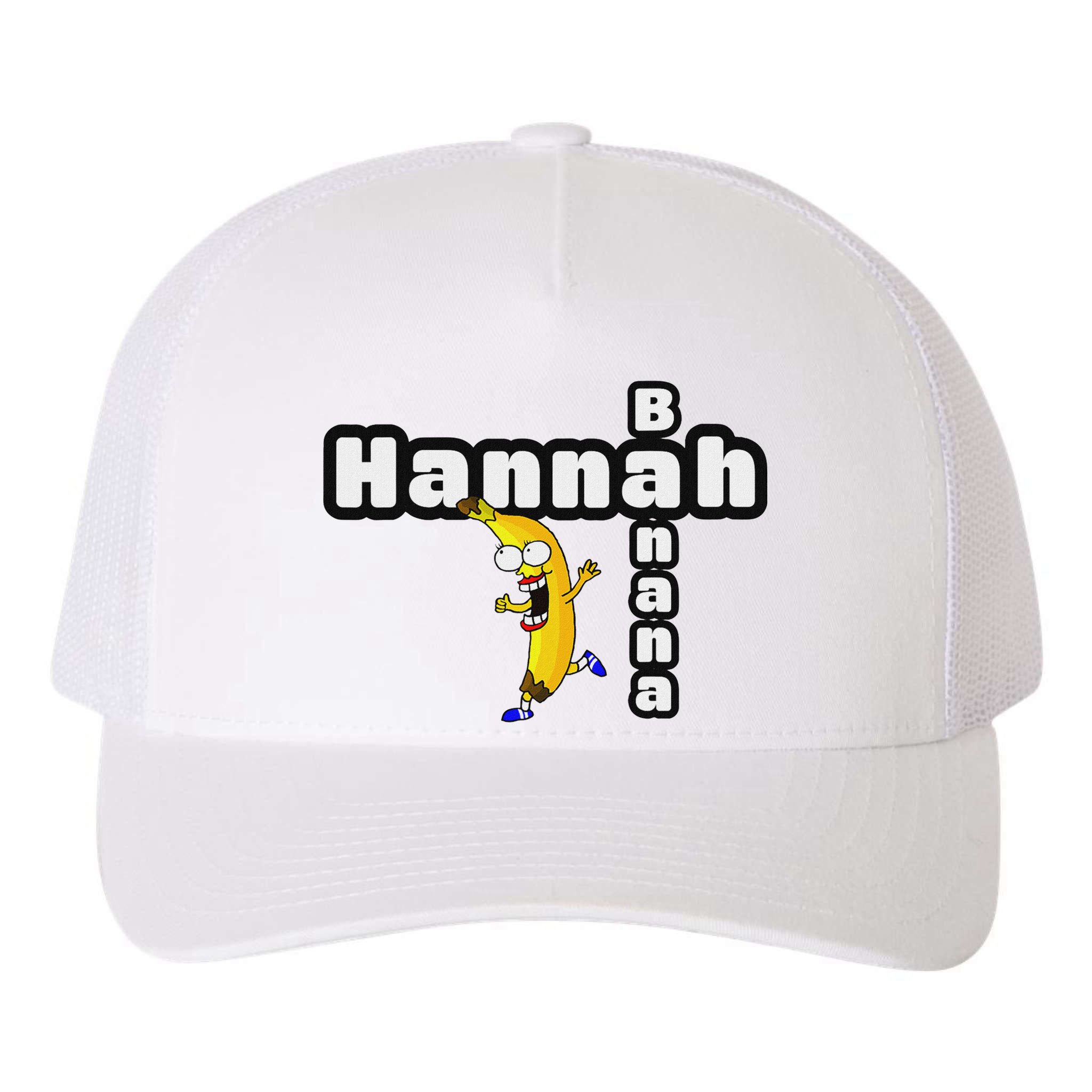 Hannah Banana Hannah Name Yupoong Adult 5-Panel Trucker Hat