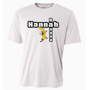 Hannah Banana Hannah Name Cooling Performance Crew T-Shirt