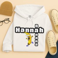 Hannah Banana Hannah Name Hoodie