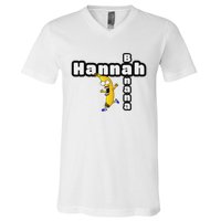 Hannah Banana Hannah Name V-Neck T-Shirt