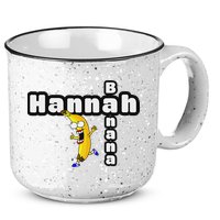 Hannah Banana Hannah Name 15oz Campfire Ceramic Mug