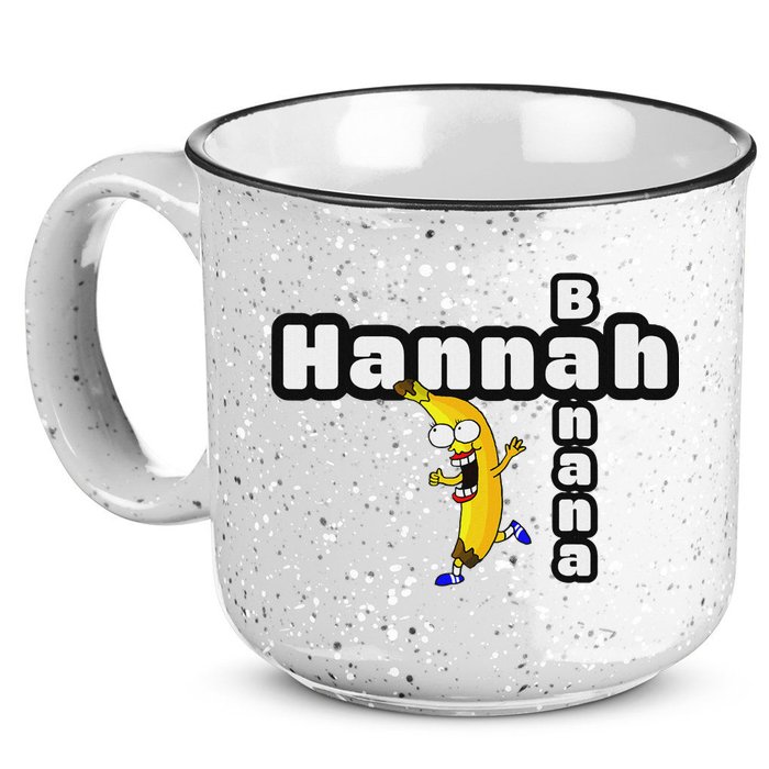 Hannah Banana Hannah Name 15oz Campfire Ceramic Mug
