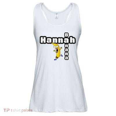 Hannah Banana Hannah Name Ladies Essential Flowy Tank