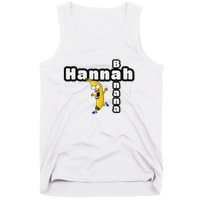 Hannah Banana Hannah Name Tank Top