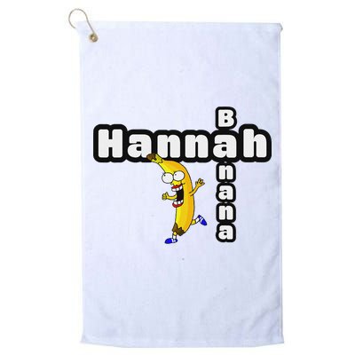 Hannah Banana Hannah Name Golf Towel