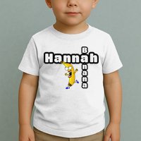 Hannah Banana Hannah Name Toddler T-Shirt