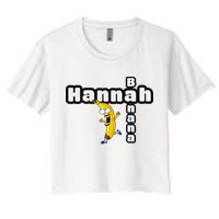Hannah Banana Hannah Name Crop Top
