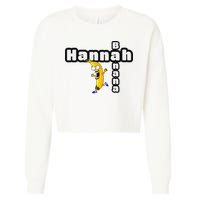 Hannah Banana Hannah Name Cropped Pullover Crew
