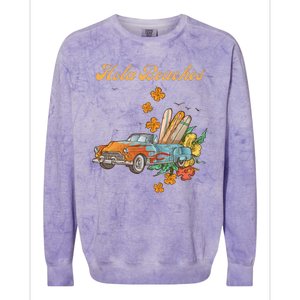 Hola Beaches Colorblast Crewneck Sweatshirt