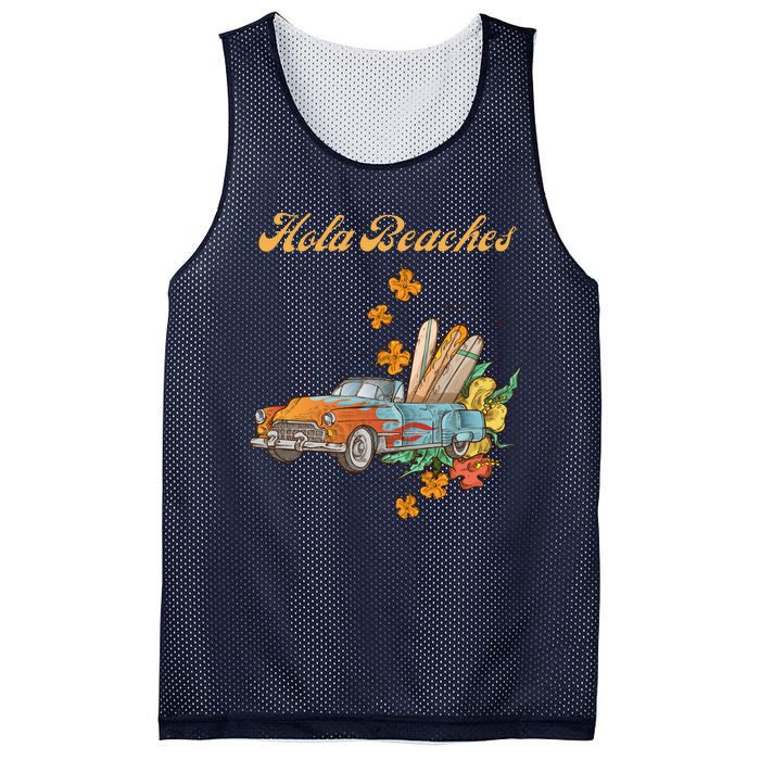 Hola Beaches Mesh Reversible Basketball Jersey Tank